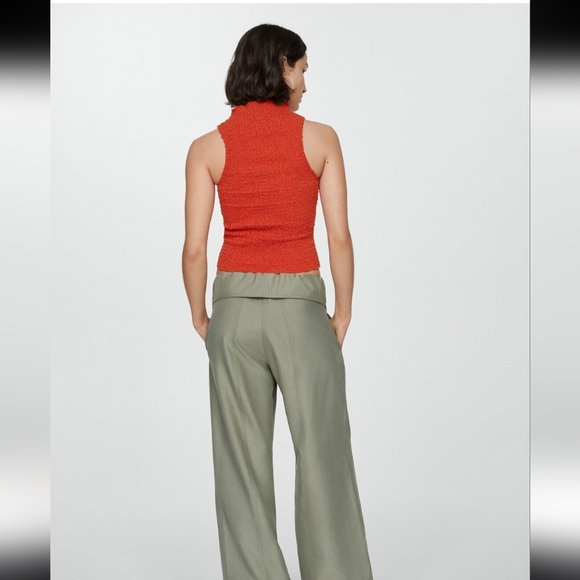 Mango Ruched Sleeveless Top - Picture 3 of 9